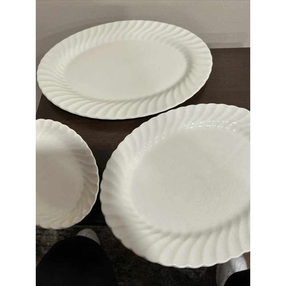johnson brothers china Set 3 Ironstone‎ Serving Plates England